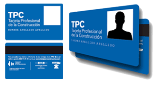 Cursos de la Tarjeta profesional de la TPC Construcción, Madera, Vidrio y Metal.